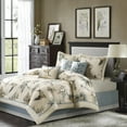 thumbnail image 4 of 7 Piece Comforter Set-Color:Khaki,Size:Cal King, 4 of 10