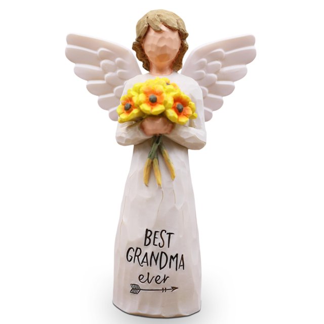 Figura AUKEST Grandma Best Ever de 14 cm pintada a mano