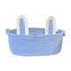 thumbnail image 1 of Cesta de Pascua para niños, cesta de almacenamiento, cesta de picnic reutilizable, cesta decorativa de conejo azul, 1 of 9