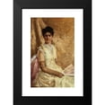 thumbnail image 2 of Warren B. Davis 13x18 Black Modern Framed Museum Art Print Titled - Mrs. Emma Fenton Voorhees (1888), 2 of 5
