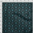 thumbnail image 4 of oneOone Polyester Spandex Black Fabric Florals Sewing Craft Projects Fabric Prints By Yard 56 Inch Wide, 4 of 4