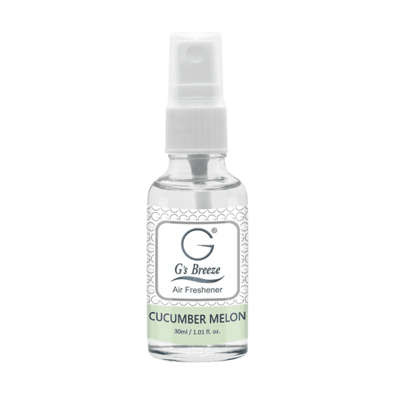 G’s Breeze Cucumber Melon Air Spray – Sweet, refreshing blend for cool, clean rejuvenation.