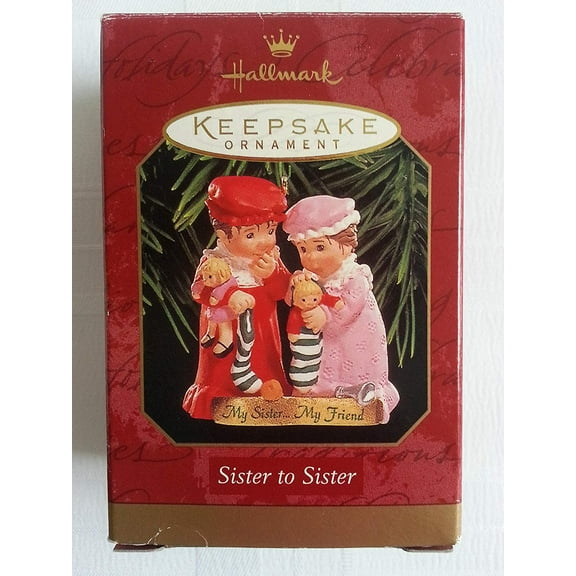 Hallmark Ornament: 1999 Sister to Sister | QX6749