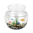 thumbnail image 2 of Cute Transparent Round Fishbowl Ball-shaped Anti-fall Shatterproof Aquarium for Weddings Living Room Desktop Home Decoration, 2 of 8