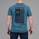 thumbnail image 3 of Remera Vortex Optics Salute para Hombre Azul Acero Jaspeado, 3 of 4
