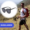 thumbnail image 4 of Gafas de sol ovaladas para mujer Protección UV Conducción al aire libre Viajes Deportes Gafas de playa Tmvgtek excursión de campamento, 4 of 9