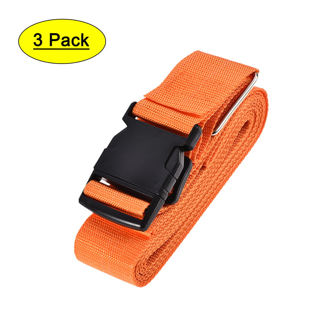 Luggage Straps Suitcase Belts with Buckle, 4Mx5cm Cross Adjustable PP