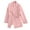 Pink, variant on ZVNAΖH Women's Work Office Blazer Stretch Lapel Collar Long Sleeve Jacket Suit Blazer Double Breasted Blazer with Pockets