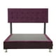 thumbnail image 2 of Box Base Cama Matrimonial + Cabecera Bilbao Morado, 2 of 7