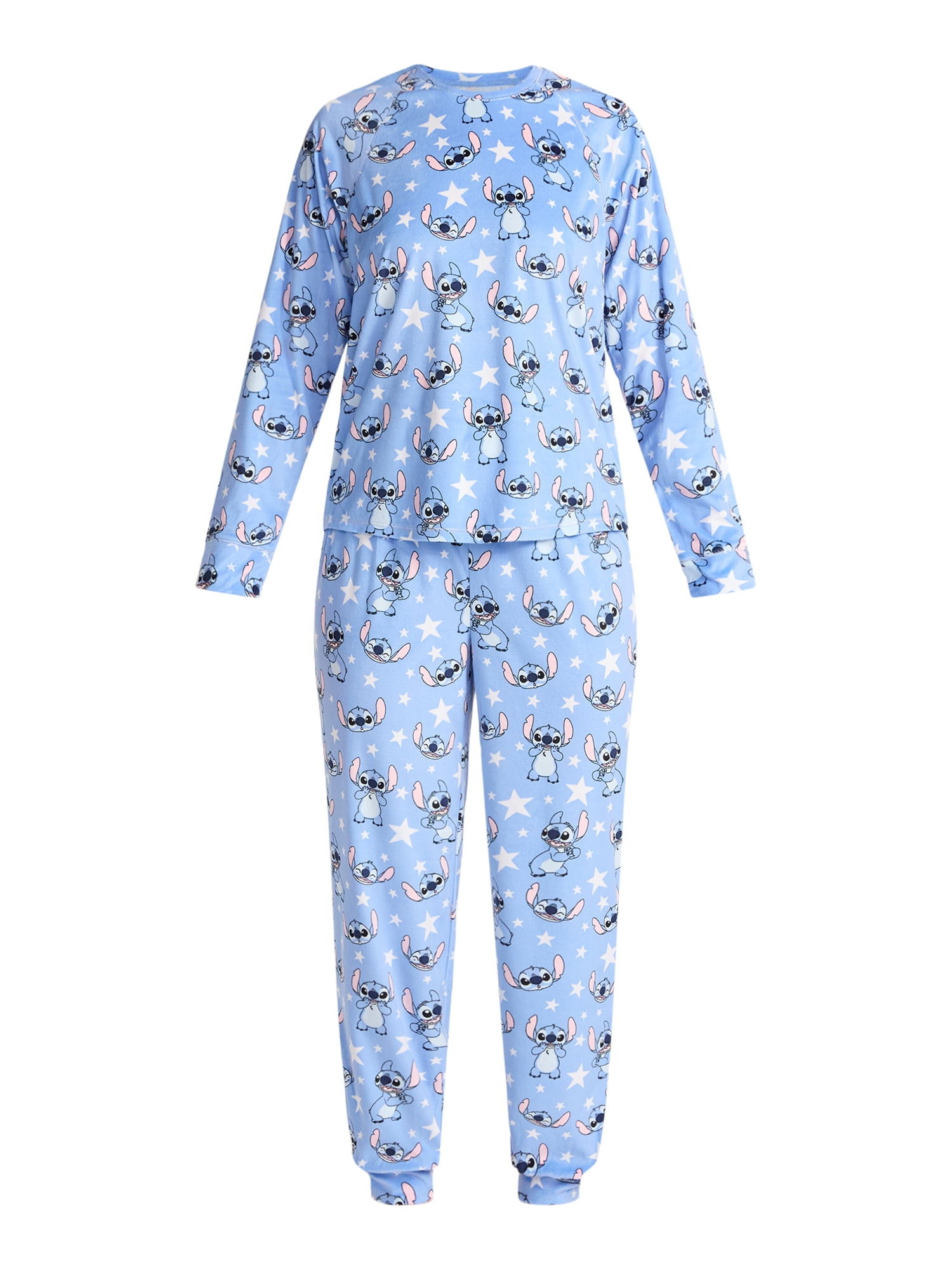 Disney Stitch Women's Pajama Set, 2-Piece, Sizes S to 3X