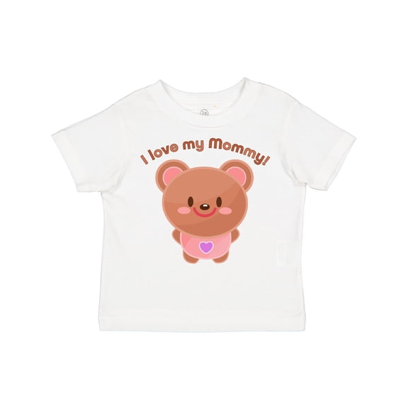 Inktastic I Love My Mommy- cute baby bear Boys or Girls Toddler T-Shirt