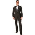 thumbnail image 2 of INSTANT ZIP UP TUXEDO-MED-BLK, 2 of 2
