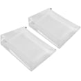 thumbnail image 3 of Cosmetic Bag, Makeup Portable Women Toiletry Bag, Lightweight 2pcs For Multi-Purpose Zipper Design, 3 of 8