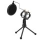 thumbnail image 3 of Soporte De Micrófono, Malla Antirociado De Micrófono, Trípode A Prueba De Golpes De Doble Capa ABS Para Grabación De Micrófono YLSHRF Otros, 3 of 8