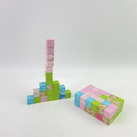 PUKUPIG Toy building blocks，Princess Castle Collection World,Magnetic Building Blocks for 3  Year Old Boys & Girls, Creative  Sensory Toys,Christmas Birthday Gifts Ages 3-8