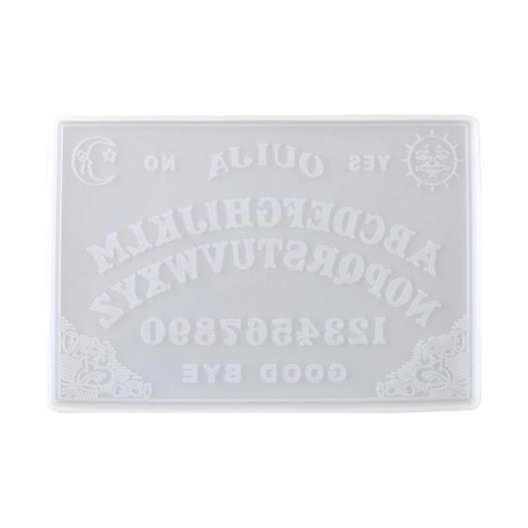jifeng Planchette Divination Board Mold Jewelry Making Ouija Resin Molds Rectangle