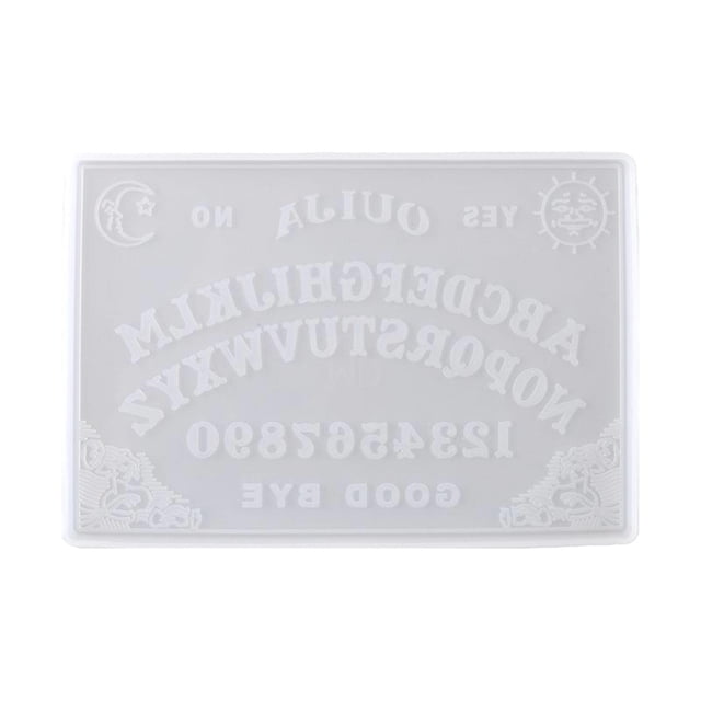 jifeng Planchette Divination Board Mold Jewelry Making Ouija Resin Molds Rectangle