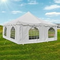 thumbnail image 4 of TentandTable Party and Canopy Premium Blockout Cathedral Sidewall, SIDEWALL ONLY, 9' x 20', 4 of 8