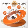 thumbnail image 2 of Happy Habitats The Halo Small Pet Carrier and Hamster Exercise Ball, 2 of 6