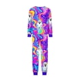 thumbnail image 5 of Matching Family Halloween Pajamas Set - 2026 Cute Ghost & Pumpkin Print Two-Piece Sleepwear Pjs - Family Matching Pajamas Soft Holiday Jumpsuit Loungewear for Family, 5 of 6
