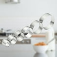 thumbnail image 5 of 6 Pcs Stainless Steel Round Cookie Cutter Molds for DIY Chocolate Baking Cake Fondant Moulds, 5 of 10