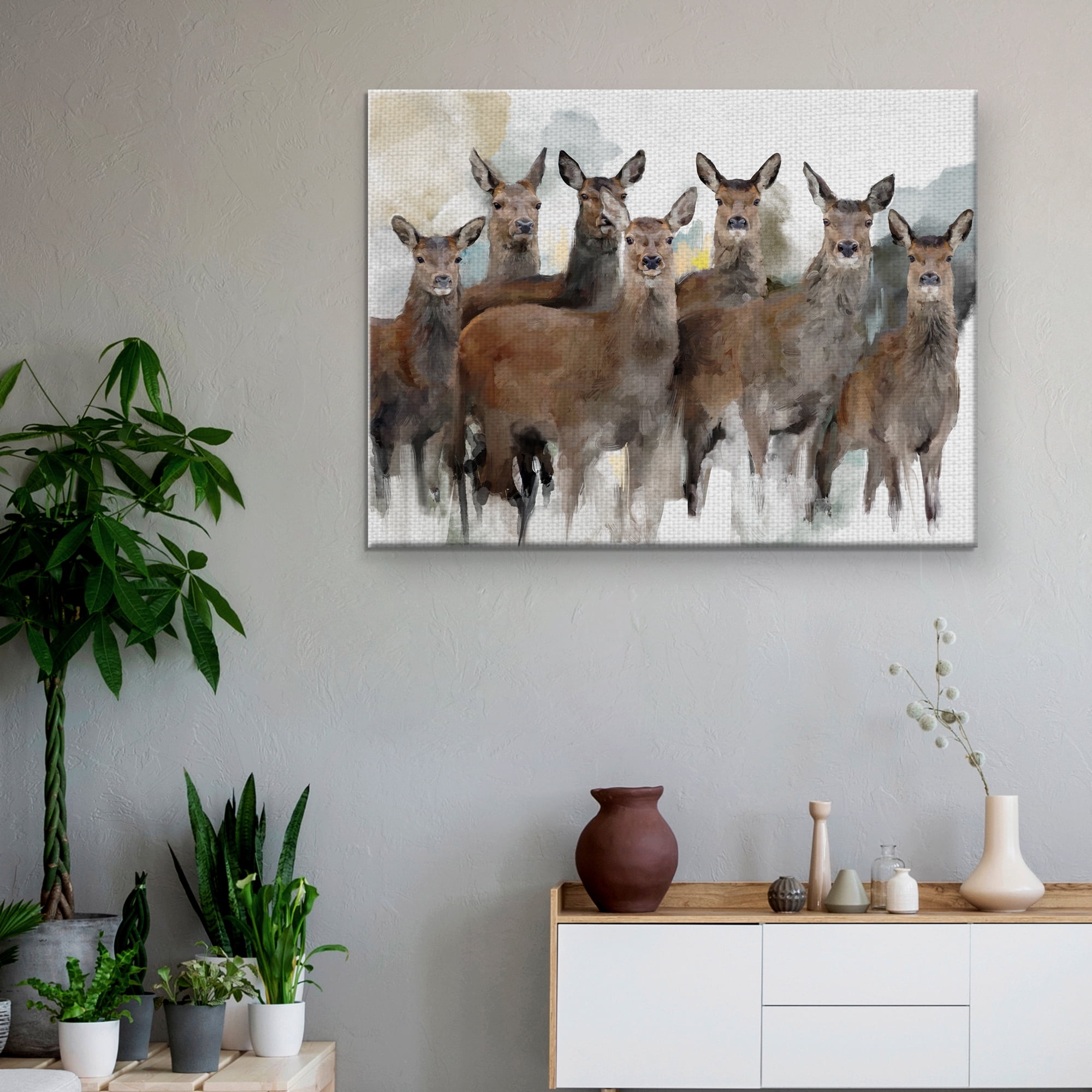 Gathering by Studio Arts Canvas Art Print