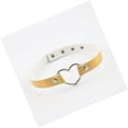 thumbnail image 3 of PU Collar de material cuero Punk Gargantilla Collar Joyería - Amarillo Salvador collar gargantilla pu, 3 of 10