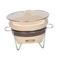 thumbnail image 4 of Miulika Chinese Clay Tea Stove Mini Charcoal Grill Small Cooking Accessories Compact Outdoor Barbecue Stove for Brew Tea Home Cafe M, 4 of 9