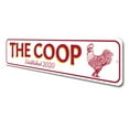 thumbnail image 4 of Chicken Coop Established Date Novelty Decor, Metal Wall Sign - 4x18 Inches, 4 of 4