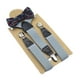 thumbnail image 5 of Tirantes para hombre Salvador con Pajarita Gris 2 uds, 5 of 10