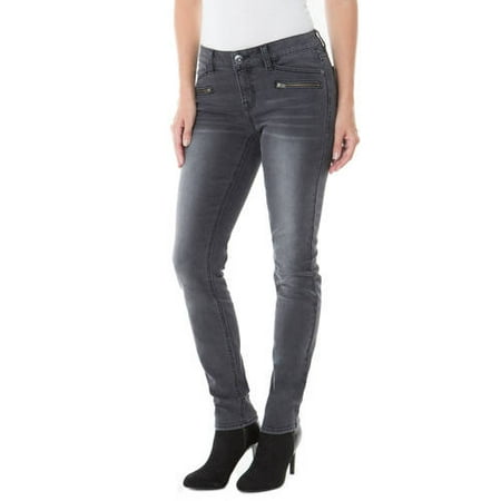 - Women's Zip Moto Skinny Jean