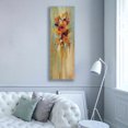 thumbnail image 4 of Epic Graffiti 'Tall Autumn Flowers I' by Silvia Vassileva, Canvas Wall Art, 20"x60", 4 of 9