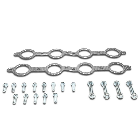 DNA Motoring GKTSET-CC97-C5-T8 For 2004 to 2006 Pontiac GTO 5.7L / 6.0L V8 Aluminum Exhaust Manifold Header Gasket Set 05