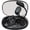 Black, variant on AI Translation Earbuds Real-Time 144 Languages Translator BT5.3 Headphones Travel Business-Apricot