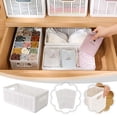 thumbnail image 1 of Organizer Storage Basket,Space-Saving Underwear Tidy,Stackable Wardrobe Drawer,Fashionable Home Storage Box,Household Essential,Easy Access,Modern Design,Household Organization,Ideal, 1 of 8