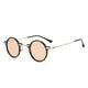 thumbnail image 4 of Gafas de sol de estilo punk con montura pequeña, gafas redondas personalizadas para hombres y mujeres, 4 of 6