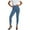 Blue(Womens Jeans), variant on ZHYou Womens Leggings Jeans Slim Fit Elastic High Waist Tummy Control Skinny Pull On Demin Pants,Light Blue,Size L