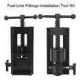thumbnail image 4 of Fuel Line Fittings Installation Tool, Aluminum Alloy Compact Fuel Hose Connect Tool Kit Firmly Fixed Simplifying Connection  for Tight Spaces, 4 of 7