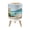 Color 2, variant on Small Trash Can with Lid Western Cowboy Hat Boots Cow Skull Southwestern Cactus 1.8 Gallon Dog Proof Trash Can Round Garbage Can Waste Bin Wastebasket for Bathroom Bedroom Living Room