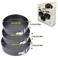 thumbnail image 3 of Springform Cake Tin, Diameter 24/26/28 cm, Round Baking Pan with, 3 of 7