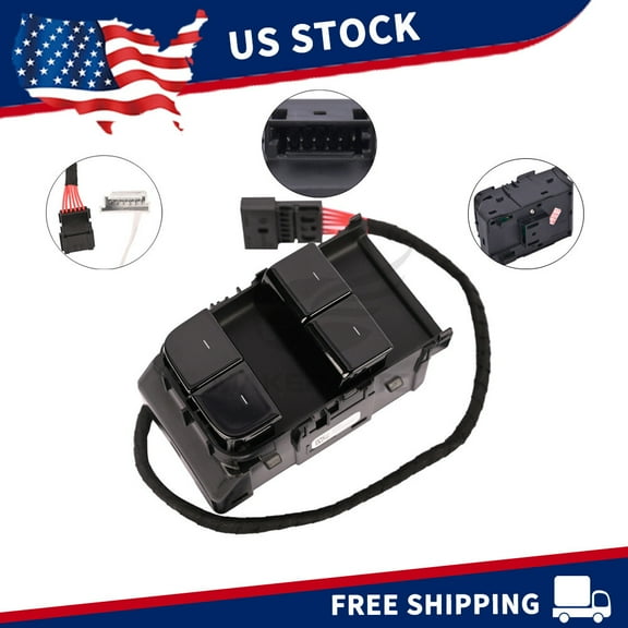 Power Window Switch Front Left fit Tesla Model 3 M3 2016-2020 1081037-01-F