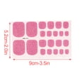 thumbnail image 3 of Kit de Manicura Seitruly 1 Juego de Tiras de Uñas de Colores Limas de Uñas Pegatinas de Esmalte Autoadhesivas, 3 of 6