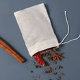 thumbnail image 6 of ACDANC 6 Pcs Large Linen Bread Bags, 15 x 12 Inch Linen Bread Bags for Homemade Bread, Reusable Drawstring Bread Bags, Natural Sourdough Bread Bags Handmade Food Storage for Bakery, 6 of 7