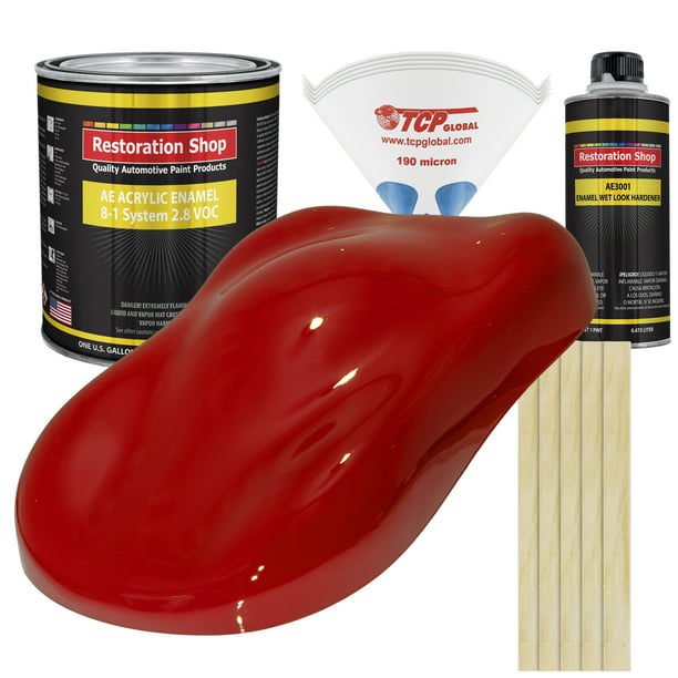 Restoration Shop Viper Red Acrylic Enamel Auto Paint