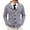 Light Gray, variant on Men's Shawl Collar Cable Knit Cardigan Sweater Button Front Long Sleeve Jacket