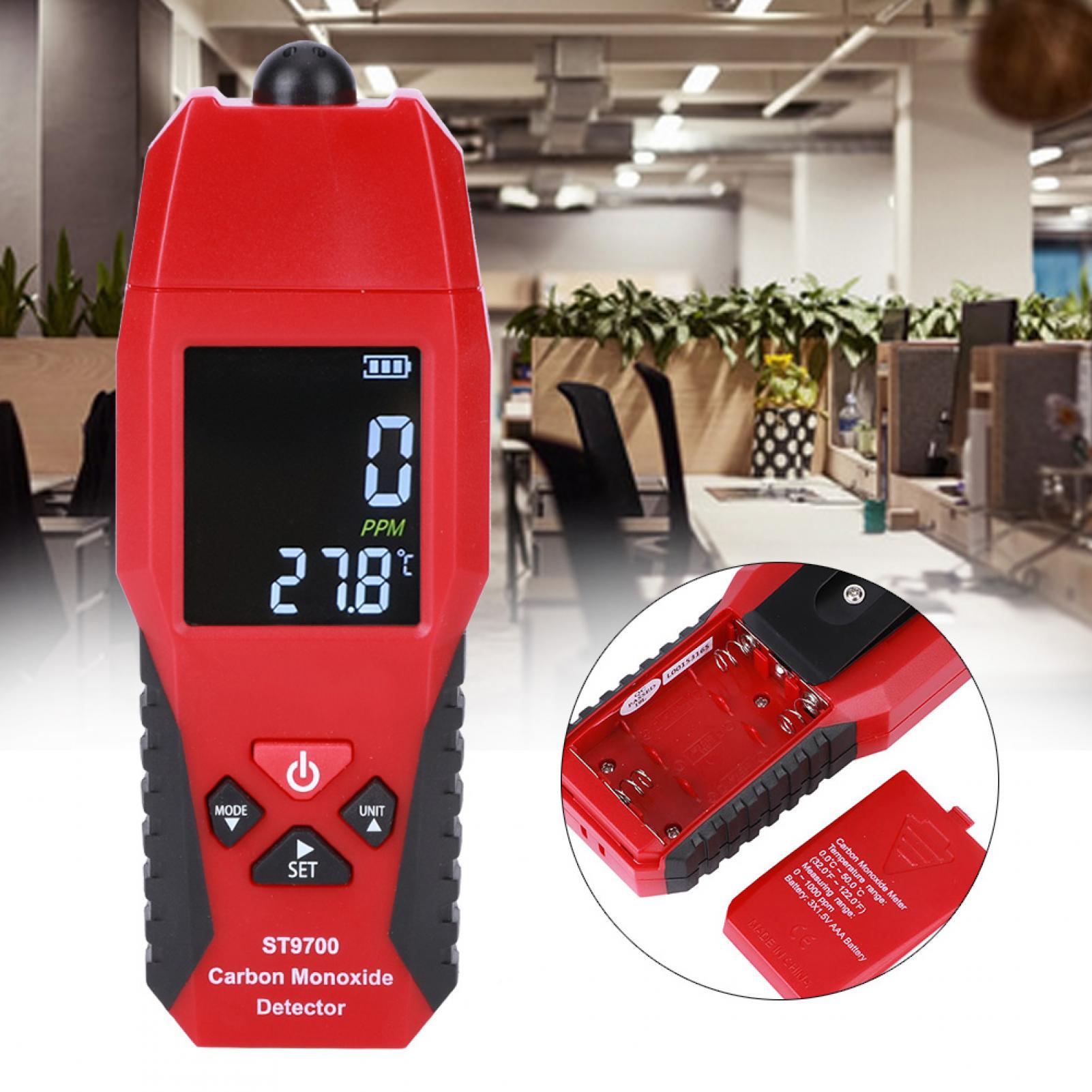 LAFGUR Air Quality Monitor,ST9700 Handheld Meter CO Gas Tester Air