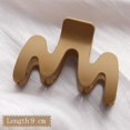thumbnail image 1 of Pinza de garra a la moda para mujer, pinza para el pelo grande de acrílico negro café, pinza para el pelo coreana para niña, pasador con clip de tiburón, accesorios para el cabello Dengxun unisex, 1 of 2
