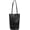 Black, variant on Zhengup Genuine Leather Bucket Shoulder Tote Bag for Women Large Soft Purse Fashion Handbag Working Top Handle Satchel