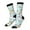 3 Black, variant on Rabbit Burger Coffee Crew Socks for Men & Women, Breathable Casual Athletic Ankle Socks