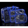 thumbnail image 1 of Bolsa de cosméticos transparente de PVC, bolsa de lavado impermeable, bolsa de almacenamiento de viaje portátil, bolsa de lavado, 1 of 2